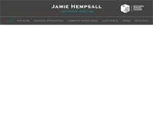 Tablet Screenshot of jamiehempsall.com